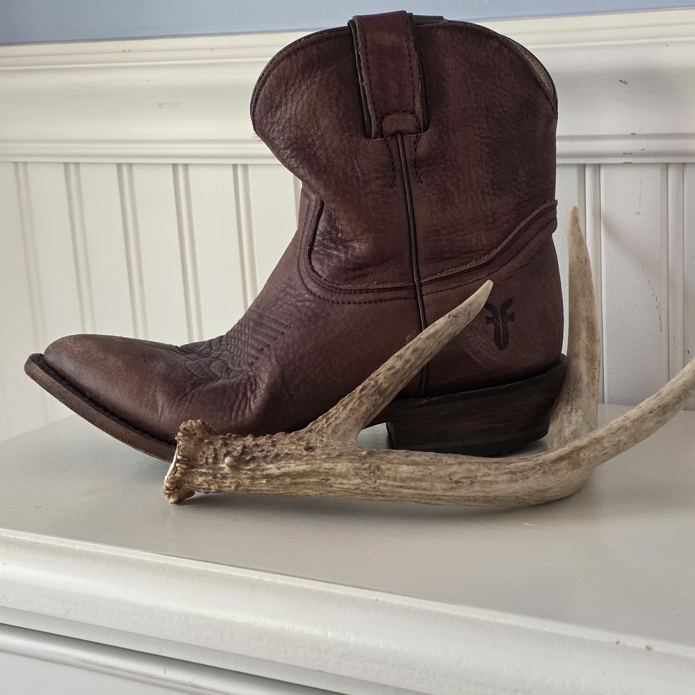 Frye Dark BROWN Leather Boots